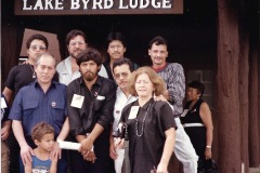 Baldemar Velasquez and friends, Lake Byrd Lodge