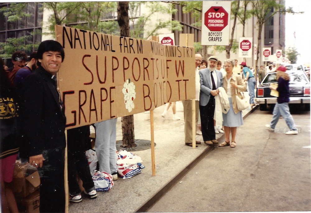 Rev. Ruben Duran, Bishop Jesse DeWitt, Rabbi Marx, Sr Pat Drydyk, Chicago, IL 6/26/90