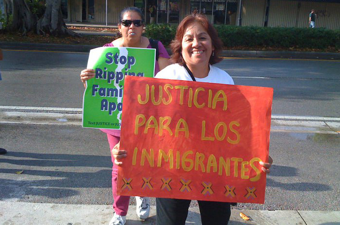 Justicia para los inmigrantes