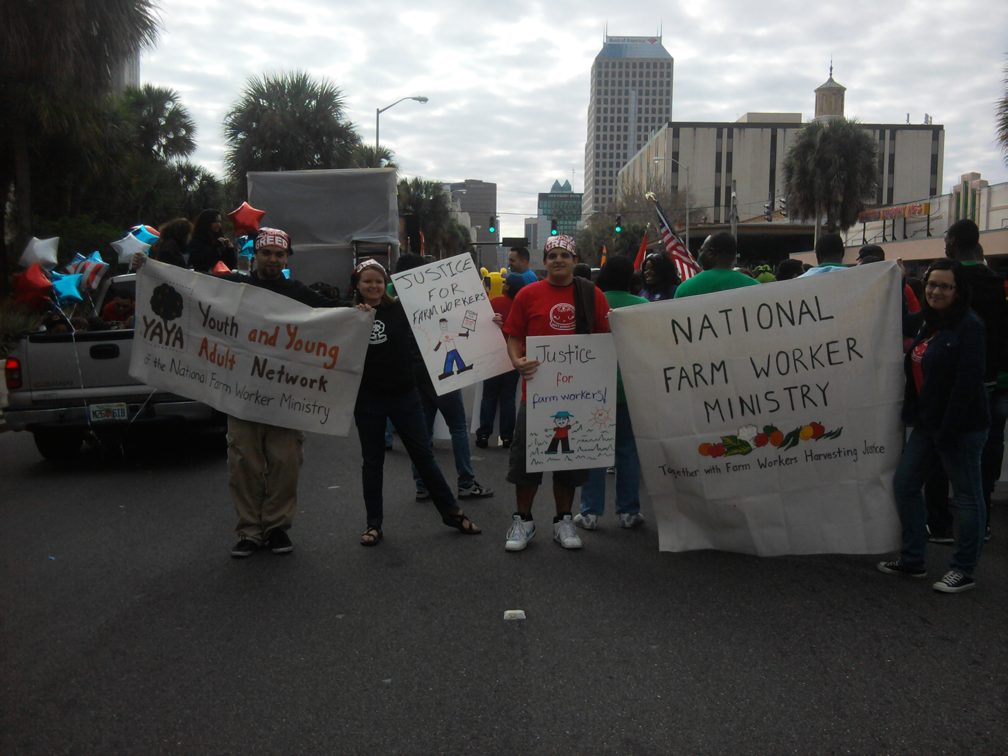 MLK Parade in Downtown Orlando NFWM