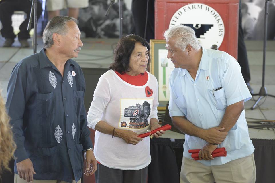 Arturo Rodriguez, Dolores Huerta & Paul Chavez