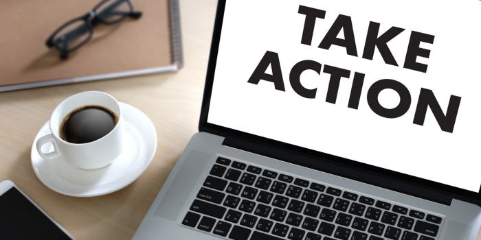 Take Action Blog Post Graphic