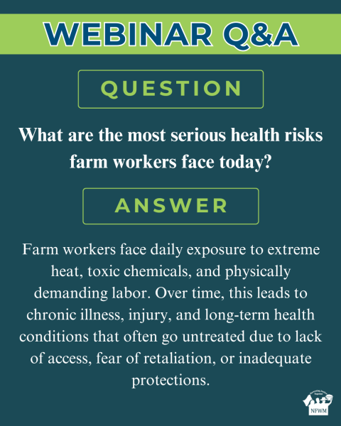 Farm Worker Health Webinar QA