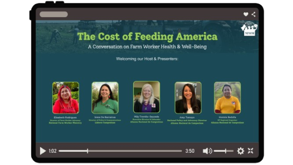 The Cost of Feeding America: A Conversation on Farm Worker Health & Well-being