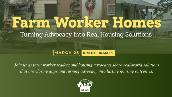 March Farmworker Housing Webinar